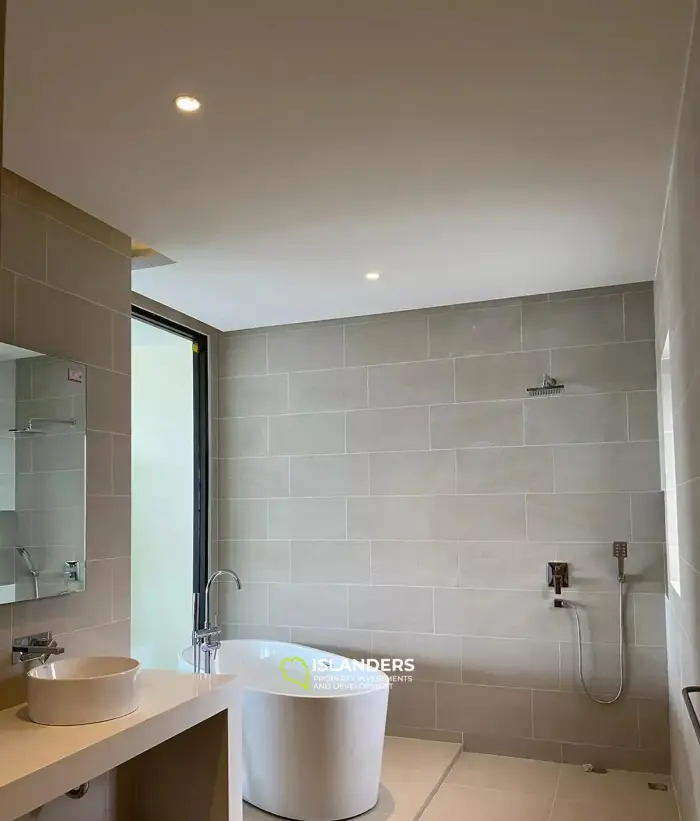 فيلا مكونة من غرفتي نوم للإيجار في Samui Green Cottages