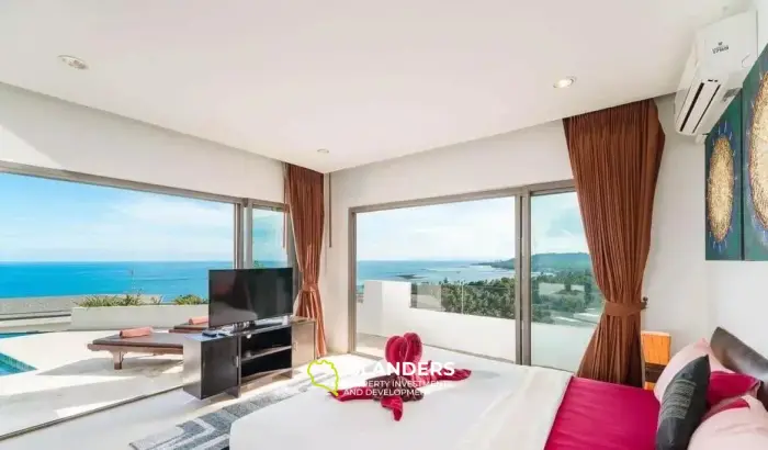 Вилла с 4 спальнями в аренду в Tropical Seaview Residence