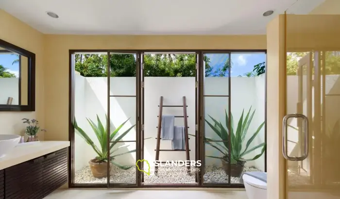 וילה 3 חדרי שינה להשכרה ב-Plumeria Villa Bang Rak