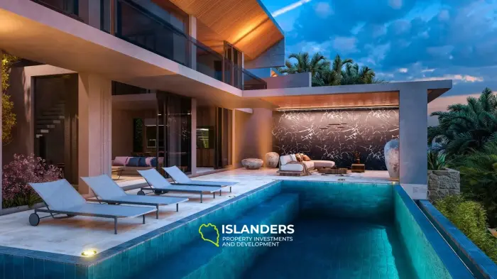 3 Bedroom LUXURY VILLAS for sale. Baan Tai area.