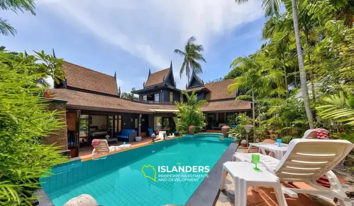 बो फूट में आकर्षक 3 बेडरूम वाला लन्ना स्टाइल विला