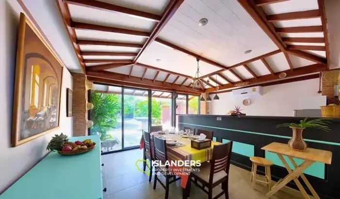 Encantadora villa estilo Lanna de 3 dormitorios en Bo Phut