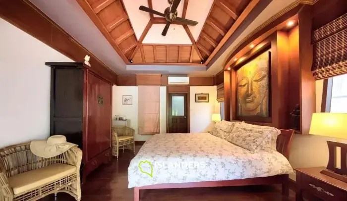 Encantadora villa estilo Lanna de 3 dormitorios en Bo Phut