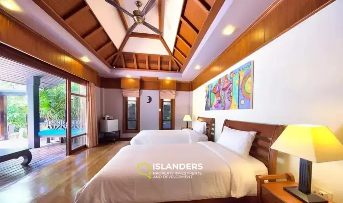 Encantadora villa estilo Lanna de 3 dormitorios en Bo Phut