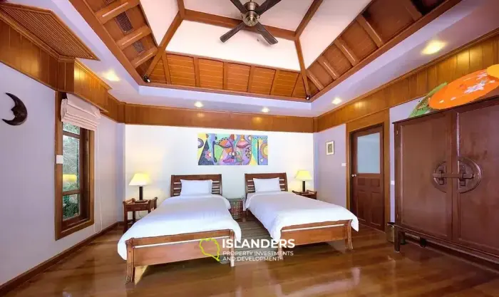 Encantadora villa estilo Lanna de 3 dormitorios en Bo Phut