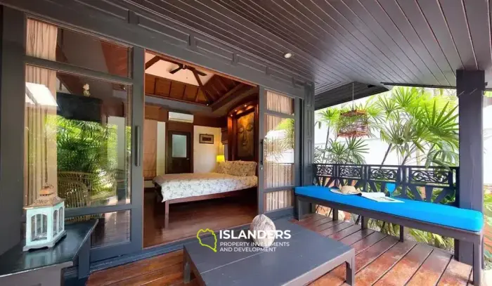 Encantadora villa estilo Lanna de 3 dormitorios en Bo Phut
