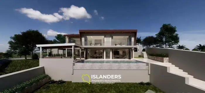 Villa de 4 dormitorios en venta en The Heights Samui