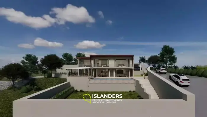 Villa de 4 dormitorios en venta en The Heights Samui