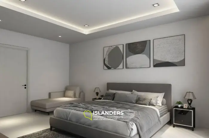 Вилла с 4 спальными комнатами на продажу в Windy Pool Villa Mae Nam