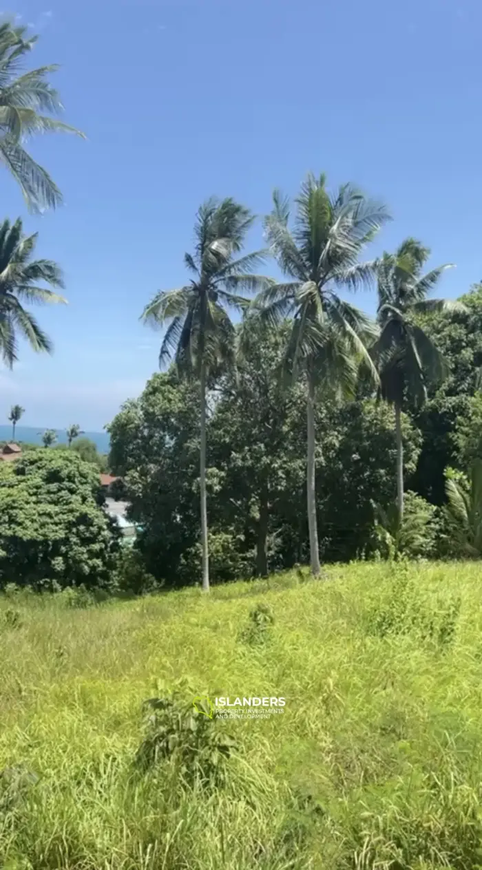 メーハードの美しい土地：海の景色とコ・マービーチへの近さ。