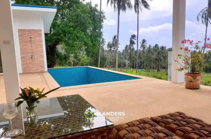 Villa de 3 chambres avec vue sur la mer à Bangpor à vendre
