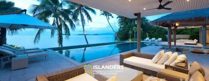 Villa de 6 chambres en bord de mer au coucher du soleil à Plai Laem à vendre