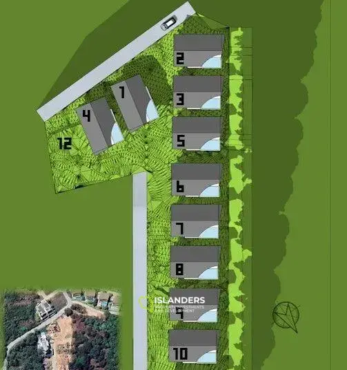 Вилла с 3 спальнями на продажу в Dao Villas с видом на море