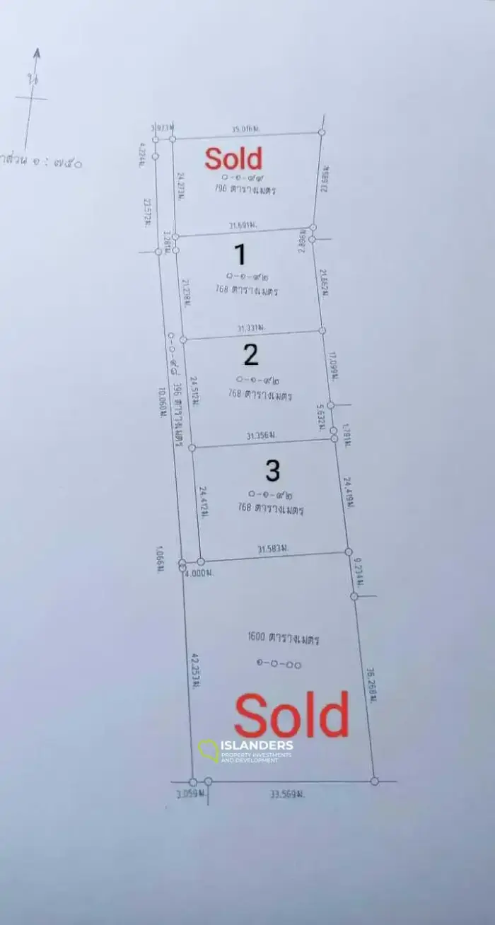 Scenic Land Plot with Mountain and Coconut Palm Views