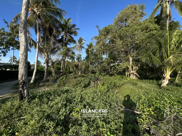 Beachfront land in Bantai, Koh Phangan with Views to Koh Samui"