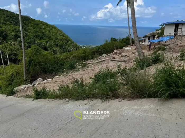 Grundstück mit Dschungelblick und Meerblick auf Haad Yao (seltene Gelegenheit)