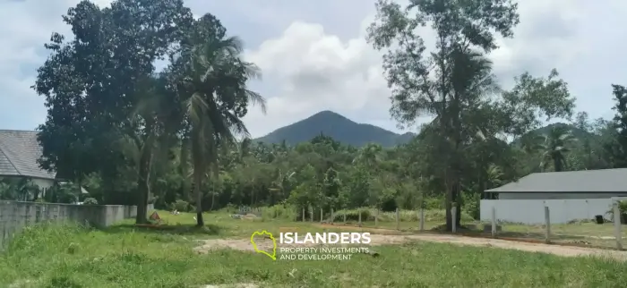 parcelles avec vue sur la montagne au coeur de Koh Phangan