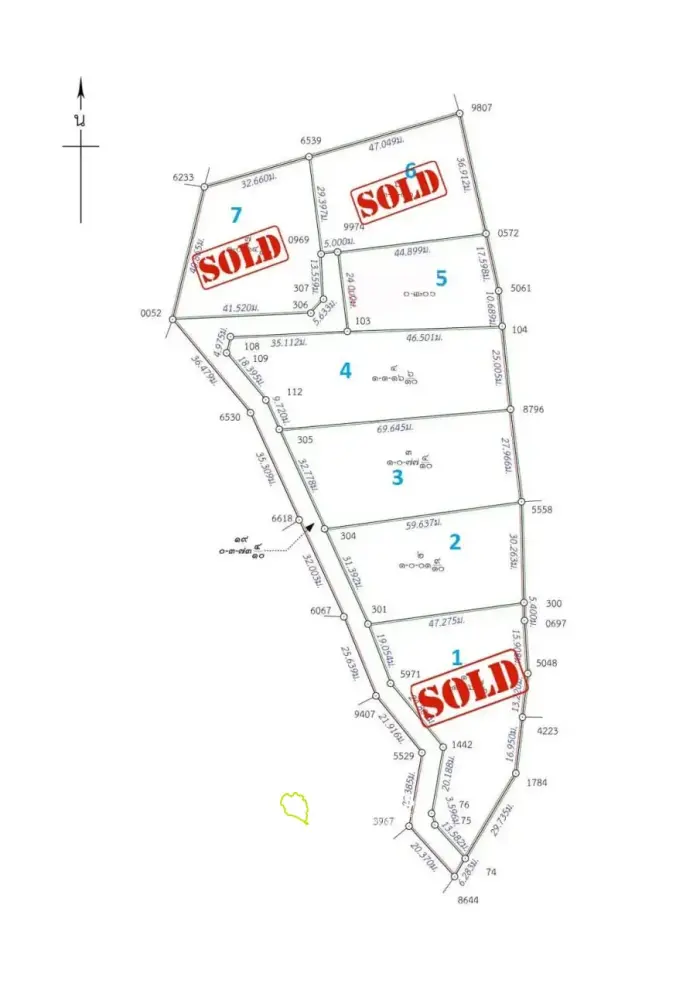 Superb Sea View Plots in Srithanu: Your Thai Paradise