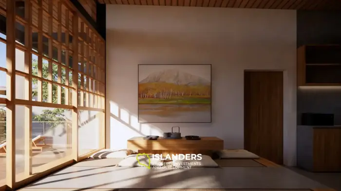 2BR + 1-Zimmer-Villa mit atemberaubendem Meerblick auf Haad Thong Lang