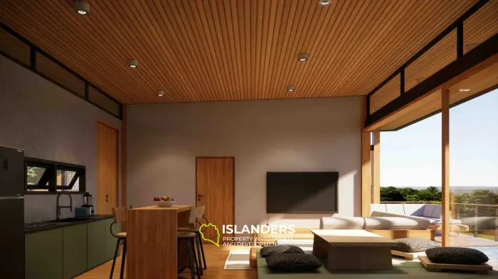 1BR + 1Room villa with stunning  Sea View on Haad Thong Lang, Koh Phangan