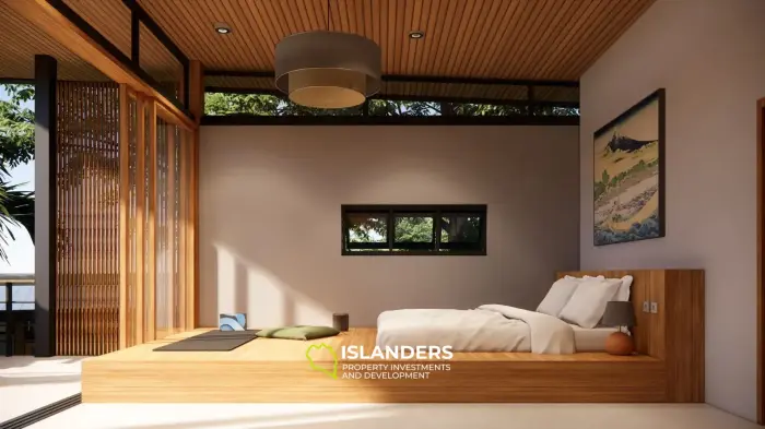 2BR + 1Room villa with stunning  Sea View on Haad Thong Lang, Koh Phangan