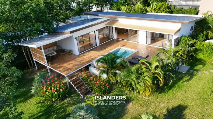 Villa moderne à Woktum : une vie de luxe avec une touche de paradis tropical !