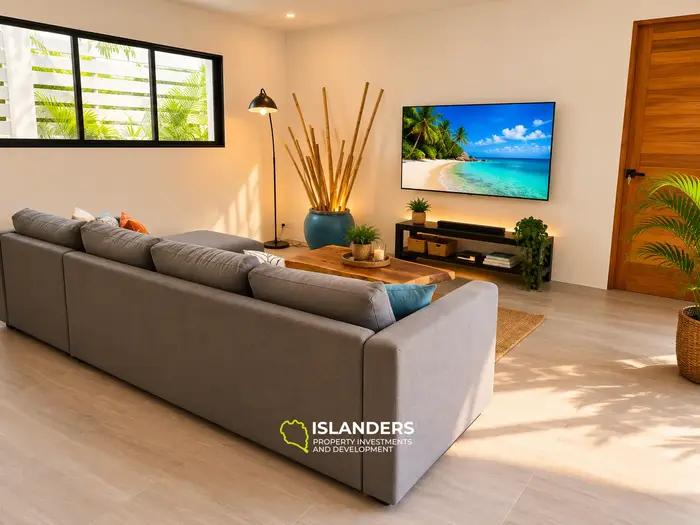 Villa moderne à Woktum : une vie de luxe avec une touche de paradis tropical !