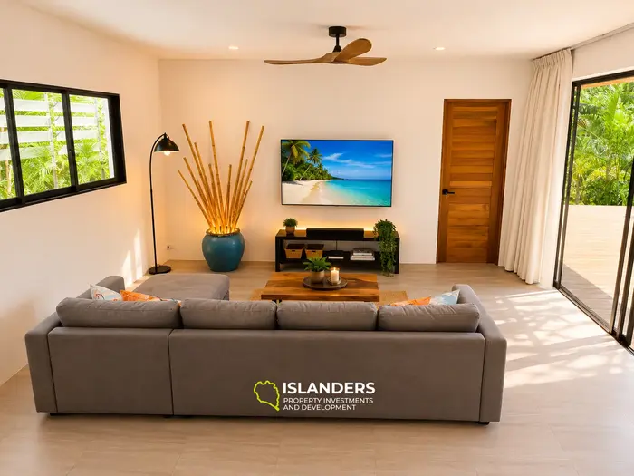 Villa moderne à Woktum : une vie de luxe avec une touche de paradis tropical !