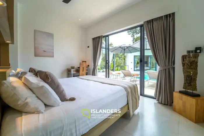 Schöne und komfortable Villa mit 3 Schlafzimmern und privatem Pool in Strandnähe
