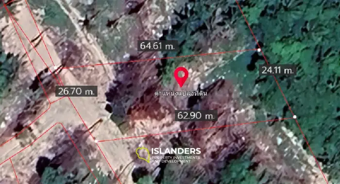 Great seaview land on Haad Yao 1600sqm (1 Rai)