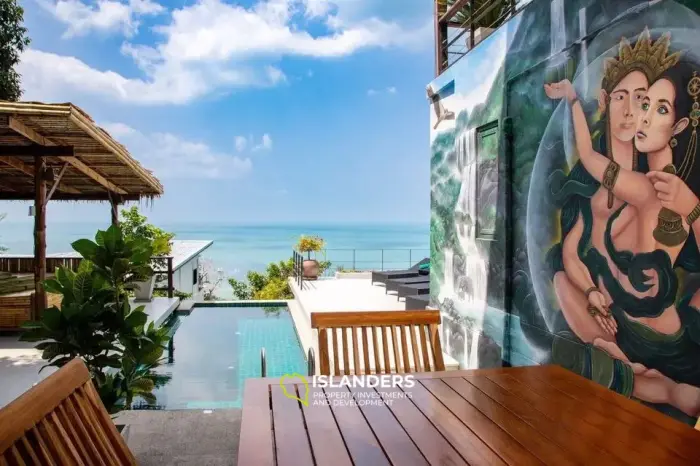 Villa 3 chambres vue mer