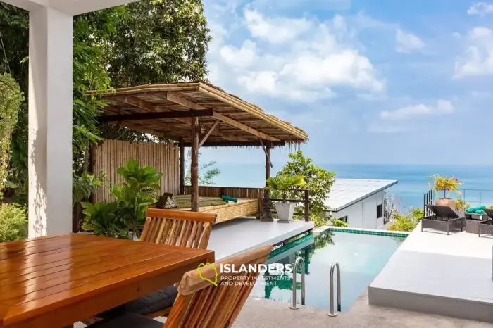Villa 3 chambres vue mer