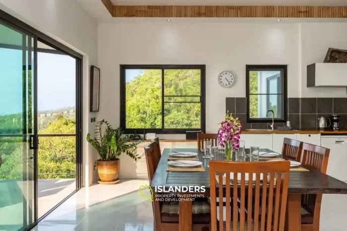 Villa 3 chambres vue mer