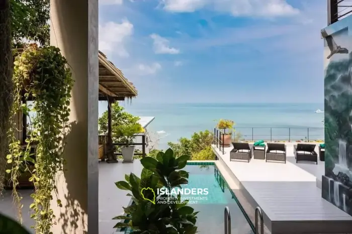 Villa 3 chambres vue mer