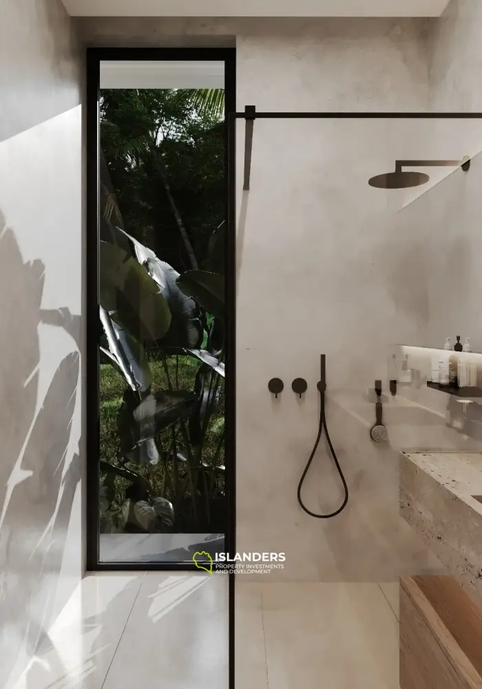 Villa tropicale 2 chambres avec piscine dans la jungle