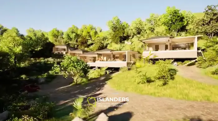 Villa 1BR avec vue sur la mer, Baan Tai