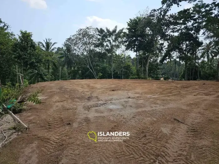 VERKAUFT – Flaches Land im Dschungel – 2.400 m²