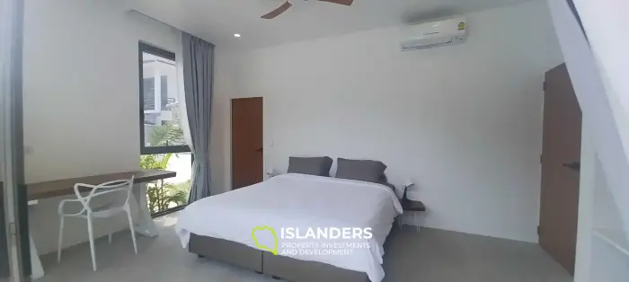 Lamai, villa de 3 dormitorios, zona muy tranquila, a 5 minutos de la playa.