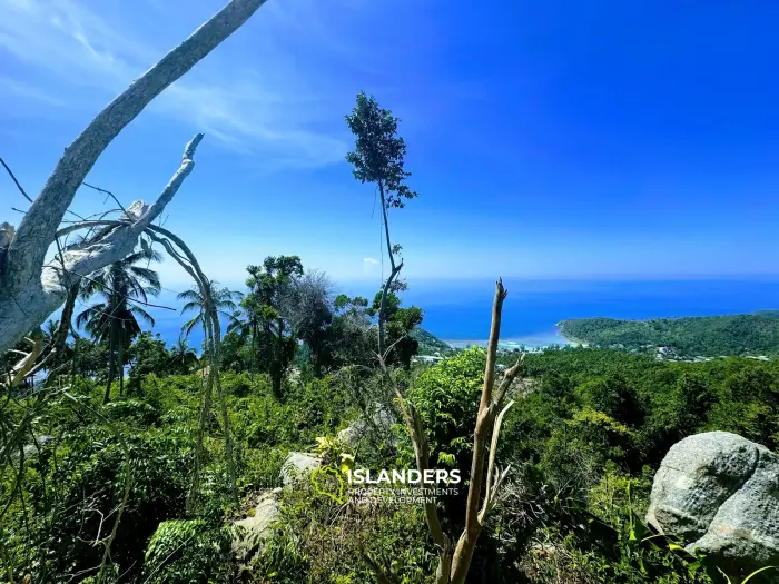 Terreno absolutamente único e impresionante con vista al mar y puesta de sol de 360° en Haad Yao, 6400 m² (4 Rai)