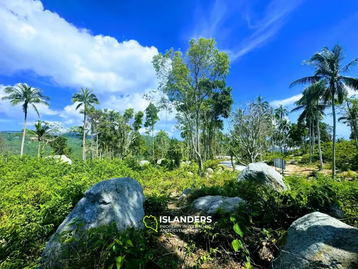 Terreno absolutamente único e impresionante con vista al mar y puesta de sol de 360° en Haad Yao, 6400 m² (4 Rai)