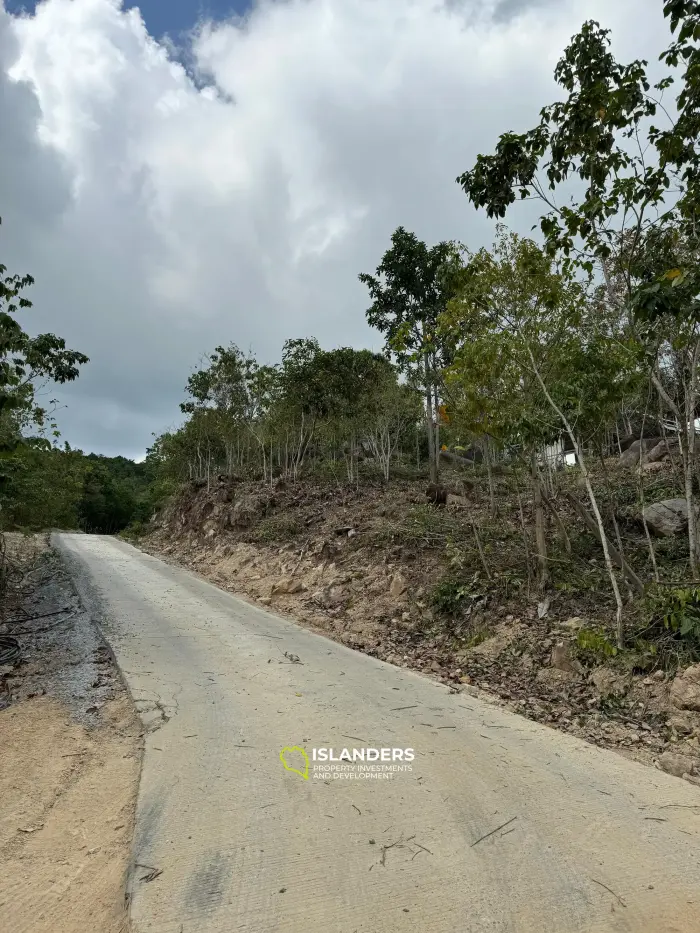 Terreno con vistas impresionantes en Chalok Baan Kao