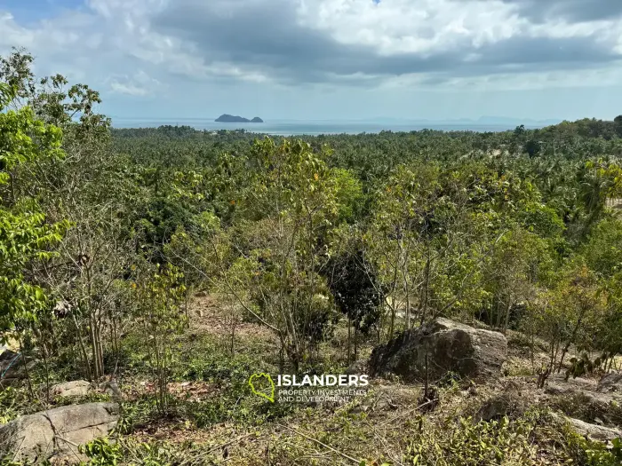 Terreno con vistas impresionantes en Chalok Baan Kao
