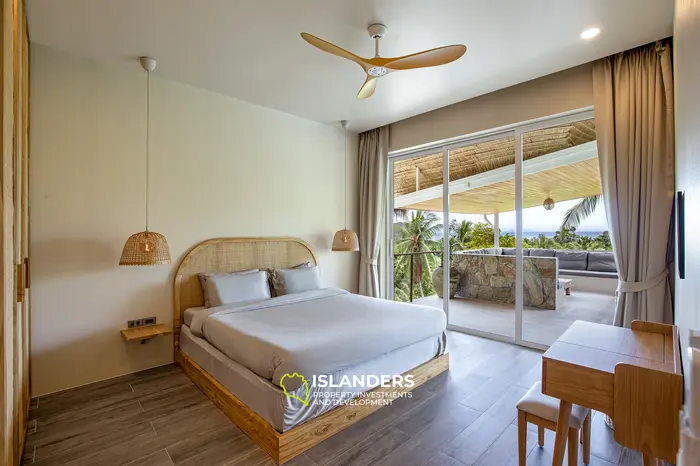 Luxuriöse 4-Schlafzimmer-Villa mit Meerblick in Chaloklum