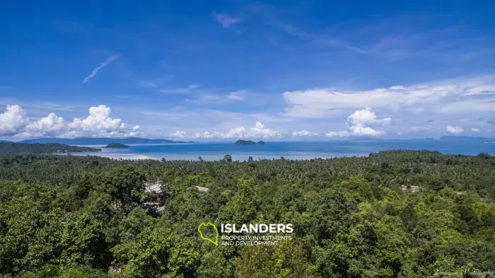 Amazing sea view land - plot B