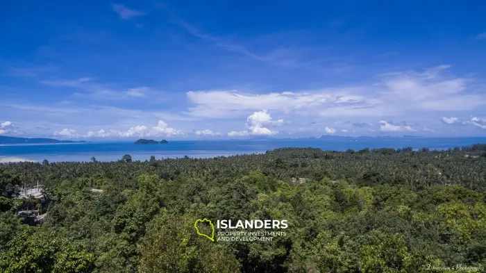 Amazing sea view land - plot B