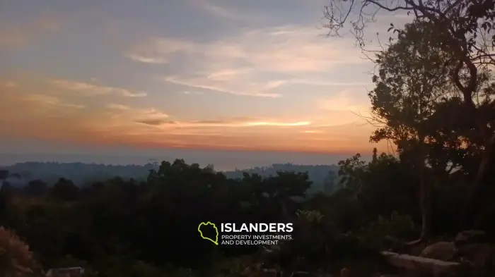 Amazing sea view land - plot B
