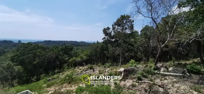 Amazing sea view land - plot B