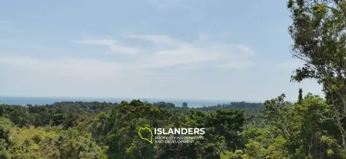 Amazing sea view land - plot B