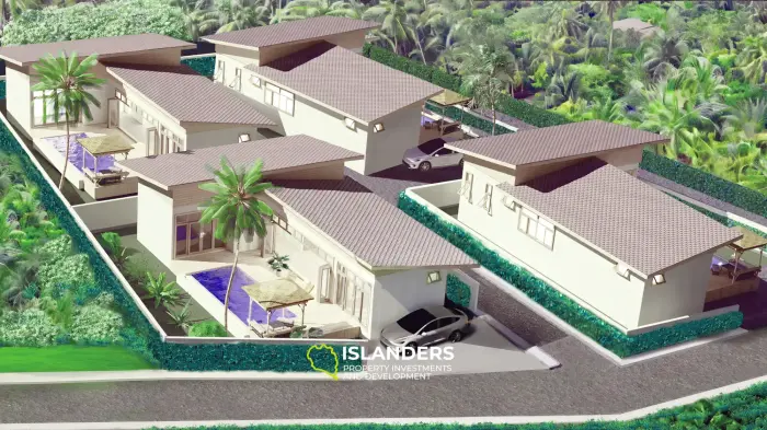 Villas de lujo de tres habitaciones en Hin Kong