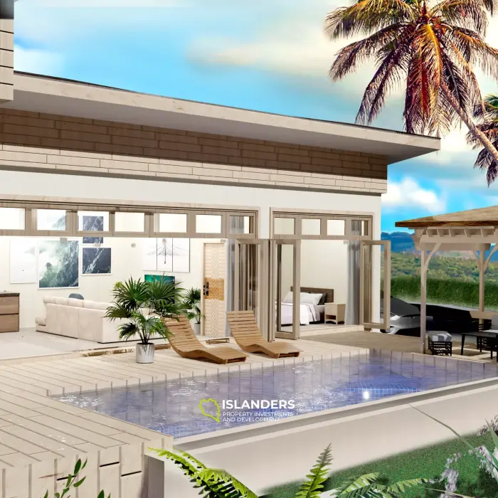 Villas de lujo de tres habitaciones en Hin Kong